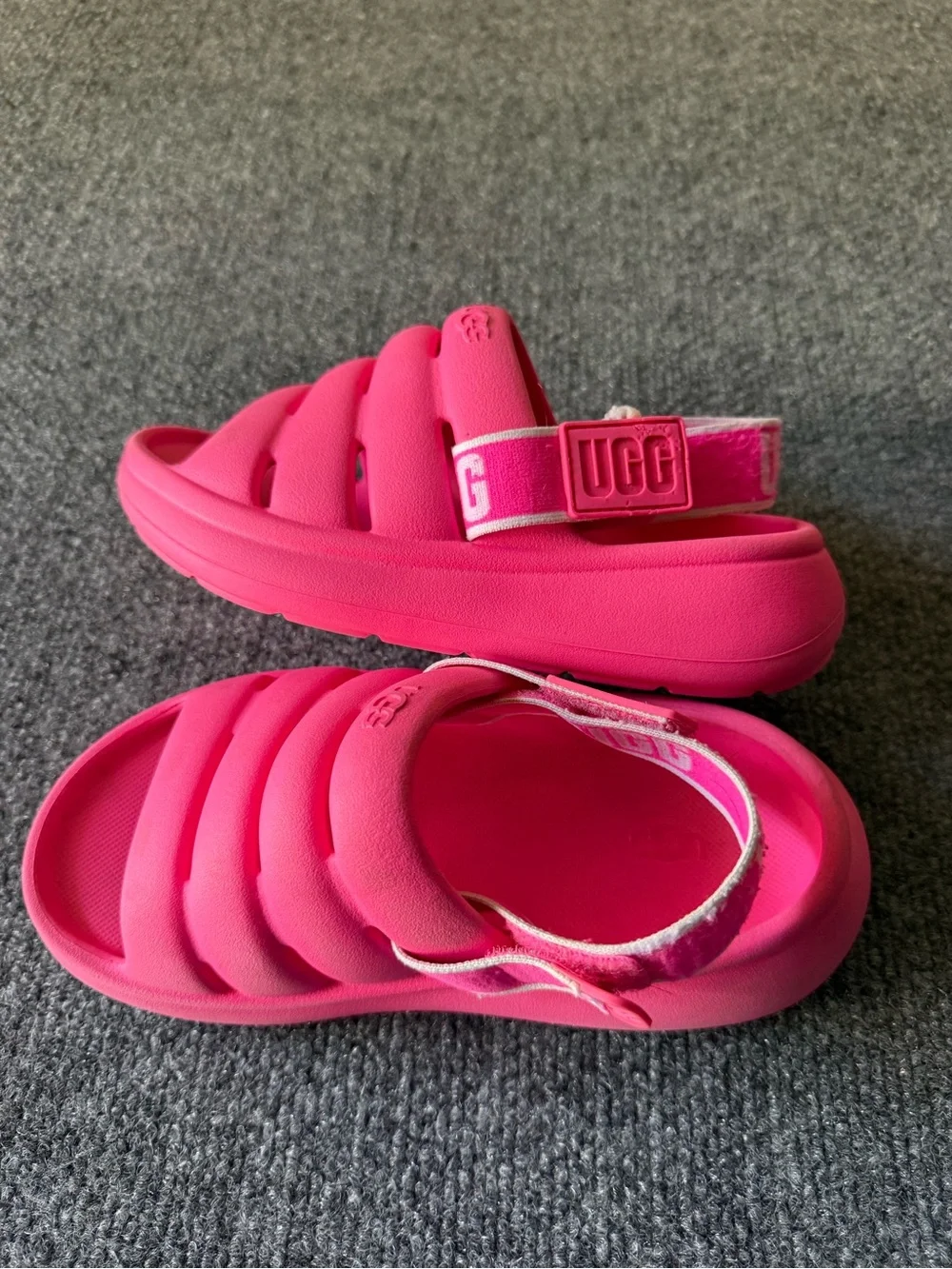 Birkenstock Kids Hot Pink Dual-Sandal Set size 1.5 or 2.